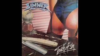 B2  Too Late To Run Away  - Sinner – Touch Of Sin 1985 Vinyl Album HQ Audio Rip