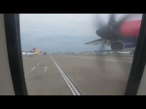 Air Serbia ATR-72 Self-Powered Pushback at Belgrade Nikola Tesla Airport