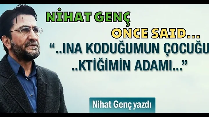 Nihat Gen once said...