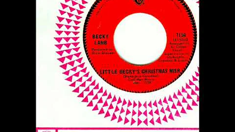 Becky Lamb - LITTLE BECKY'S CHRISTMAS WISH   (1967)