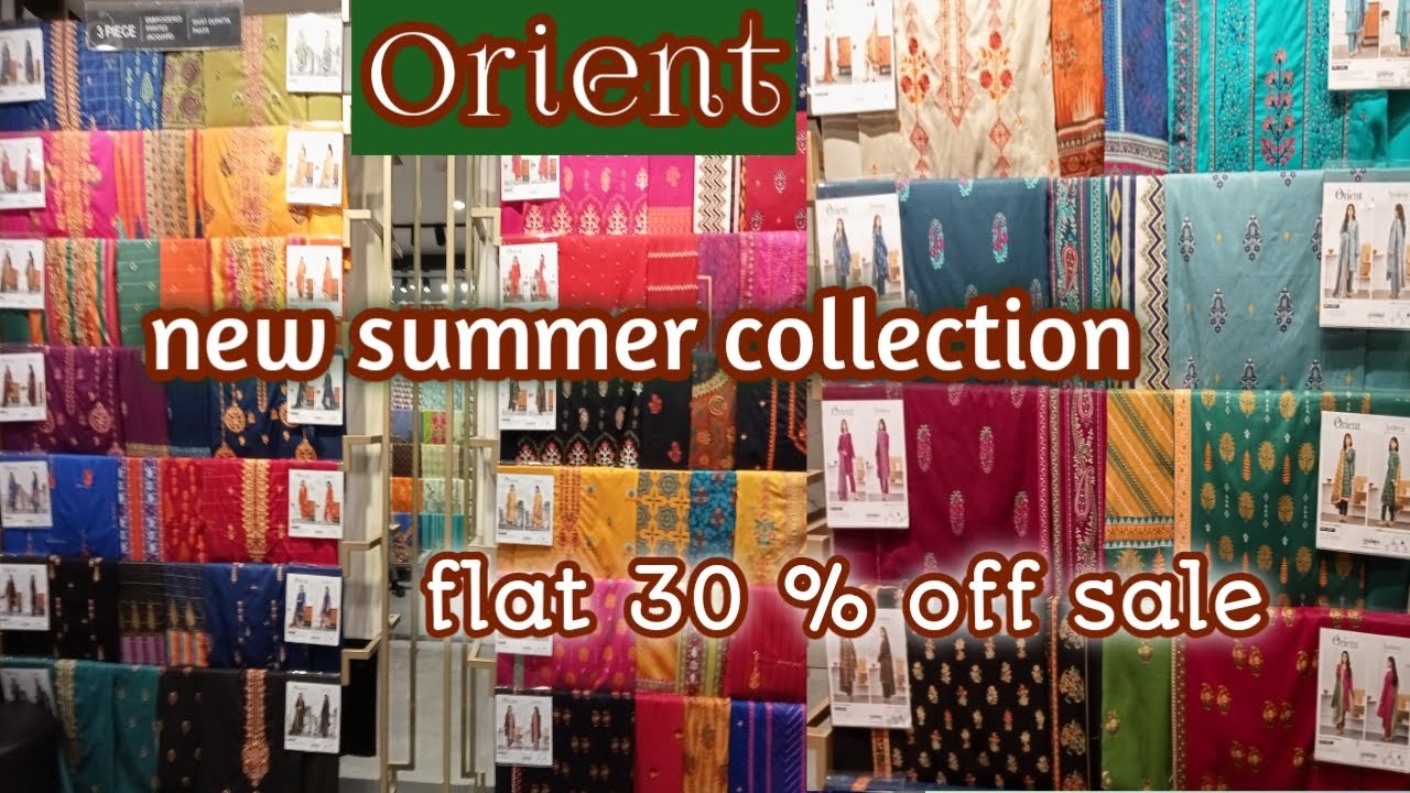 Orient by mysa new summer collection with prices . Orient lawn collection 2021