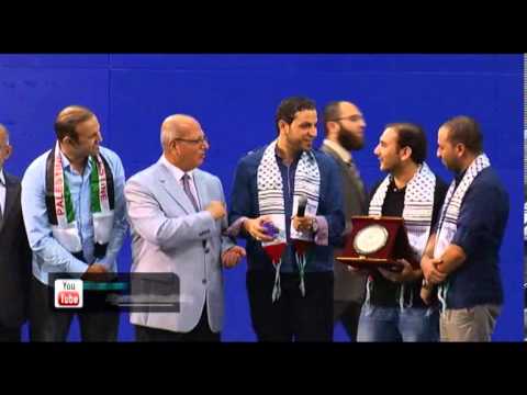 غزة الجامعة الاسلامية تكرم فرقة كراميش 