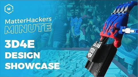 MatterHackers Minute // 3D4E 3D Design Conference
