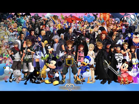 Video: All Kingdom Hearts Kommt Im März Auf PS4