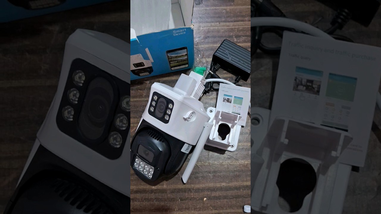 4G Dual Image PTZ Intelligent Camera 