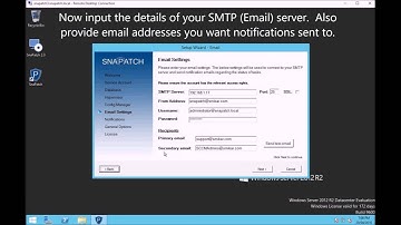 SnaPatch Patch Management Software Configuration how to