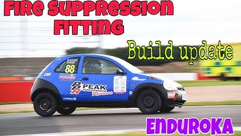 Building an EnduroKa Part 15 - Installing a fire suppression kit
