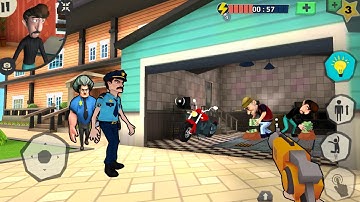 Scary Robber home clash   new fun game video everyday , Gameplay Walkthrough partr 108 android ios