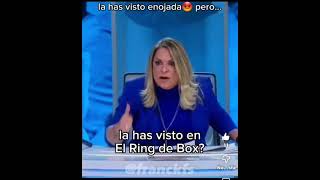 HAS VISTO A LA DC ANA MARÍA POLO ENOJADA PERO EN EL RING LA HAS VISTO?
