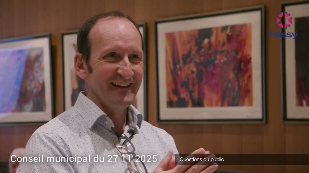 Conseil municipal de Passy du 27 novembre 2025