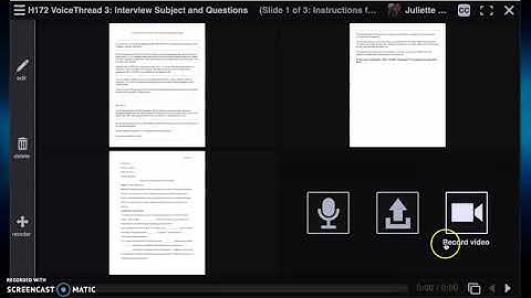 Add Slide to an Existing VoiceThread