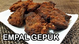 RESEP EMPAL DAGING SAPI I EMPAL GEPUK