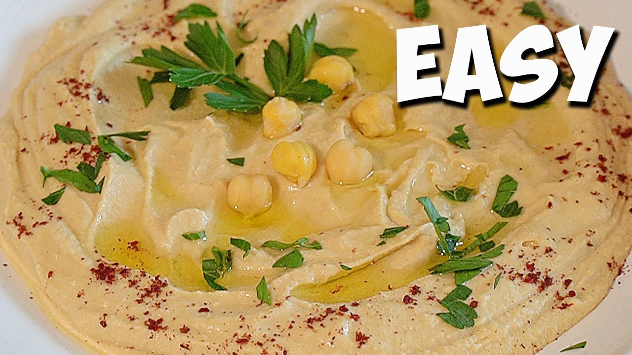 BEST EASY HUMMUS recipe Easy Homemade Hummus Recipe from Scratch