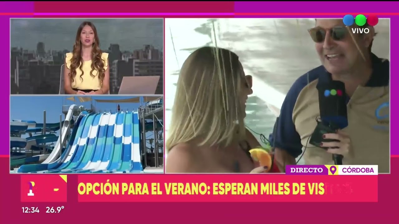 El parque acuático más grande del país |TELEFE ROSARIO