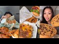 Tiktok mukbang compilation 17  wingstop cookies cheesy fries etc