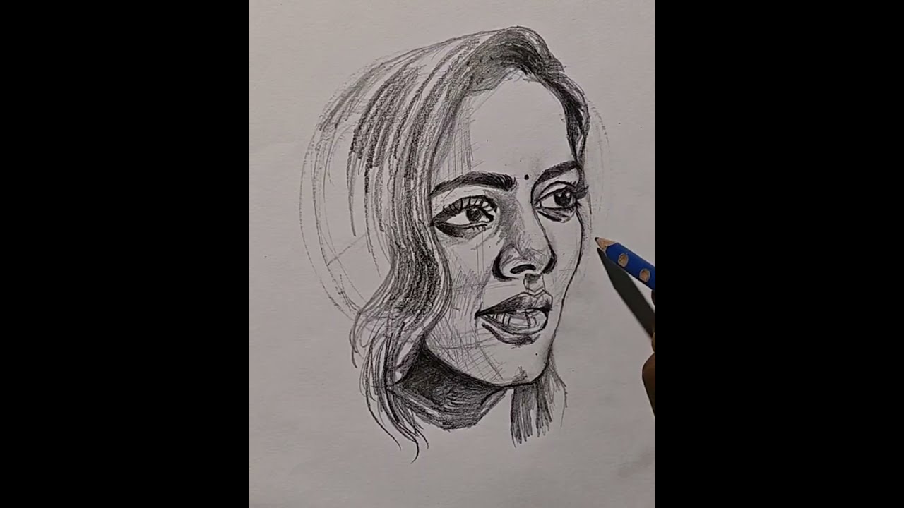 How to make a portrait with The Loomis Method 