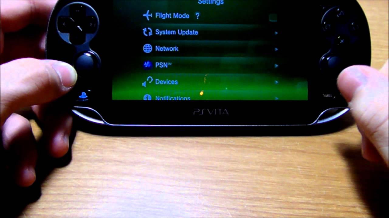 How To Format The PlayStation Vita YouTube