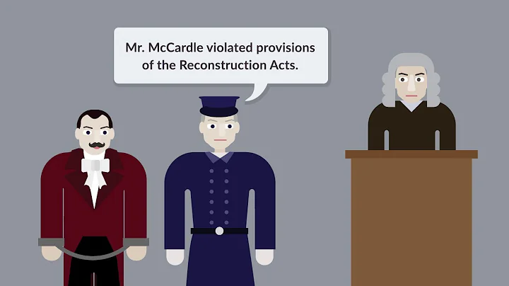 Ex Parte McCardle Case Brief Summary | Law Case Ex...