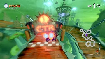 Crash™ Team Racing Nitro Fueled Thunderstruck dev time trial