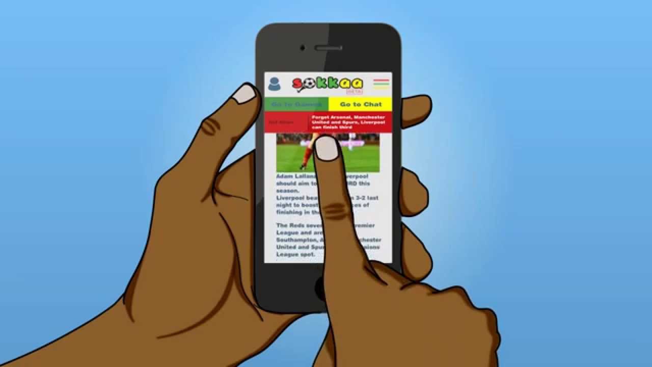Sokkaa Football Fan App Introduction YouTube