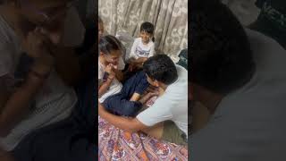 ￼masti with mamu😜#arna#dhey#trending#viral#patel#mama#bhanjimama#patelsfamilyshow#aarav#shorts#best