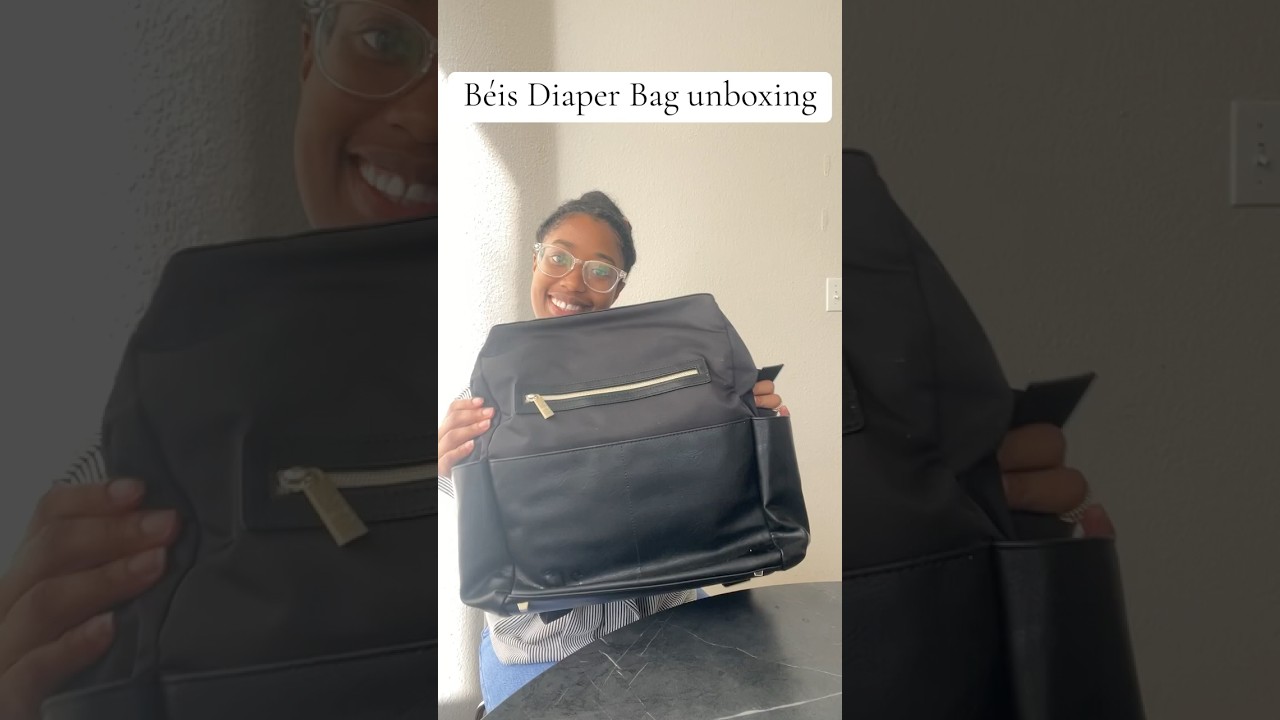 Béis Diaper Bag Unboxing.  