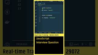 JavaScript Interview Question | ReactJS Interview | NodeJS Interview #coding #javscript #reactjs
