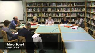 School Board - 08-25-2015