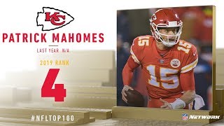 #4: Patrick Mahomes (QB, Chiefs) | Top 100 Players of 2019 | NFL