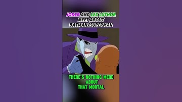 Joker works with Lex Luthor to get SUPERMAN and Batman! Mark Hamill Kevin Conroy! James Gunn DCU!