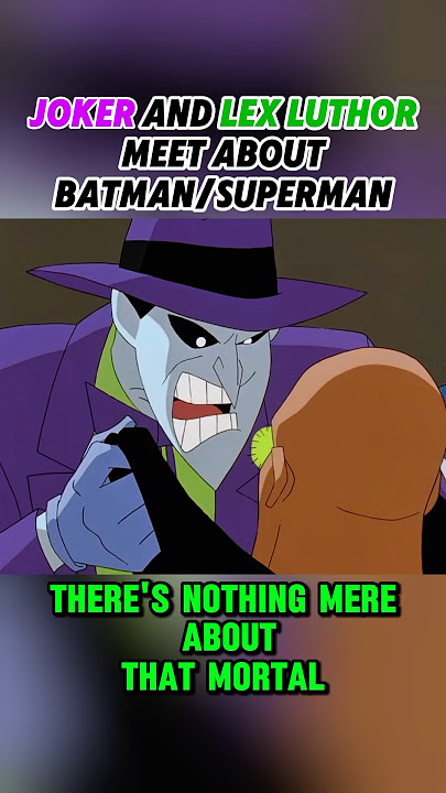 Joker works with Lex Luthor to get SUPERMAN and Batman! Mark Hamill Kevin Conroy! James Gunn DCU!