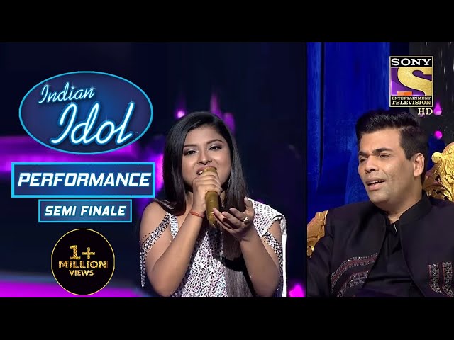 Arunita को Kuch Kuch Hota Hai गाने पर मिला Standing Ovation | Indian Idol Season 12 | Semi Finale class=