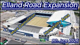 Elland Road Expansion 9th June 2026 Leeds United FC - Latest Progress #djidrone