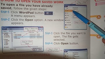 Class 2/ lesson 5/ learn how to open and close wordpad