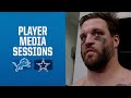 Detroit Lions players meet with the media | 2023 Week 17: Lions vs. Cowboys
