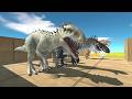 Dinosaur Battle Carnivores Unite Against the Ultimate Boss in Animal Revolt Battle Simulator ARBS