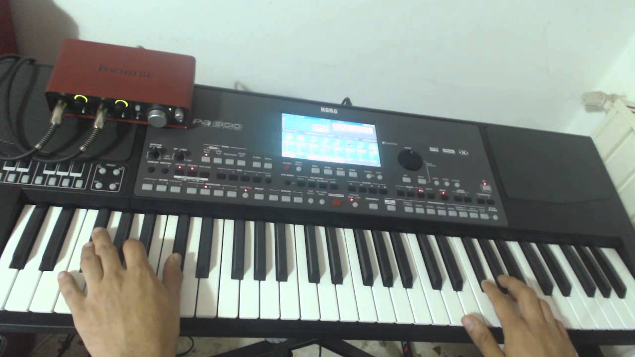 انا كلي ملكك شرين Korg Pa600 Qt Youtube