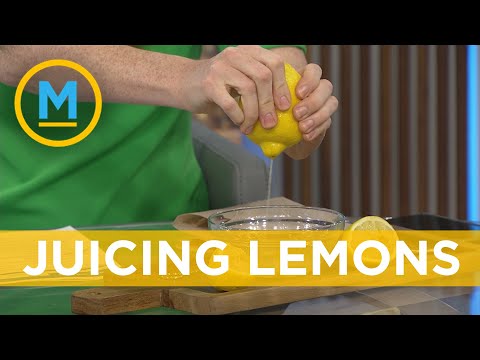 This lemon squeezing hack is going viral and it really works (we try it on live TV) | Your Morning