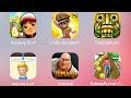 Subway Surfers,Little Singham,Temple Run 2,rescue cut,Jumanji,Subway Princess Runner