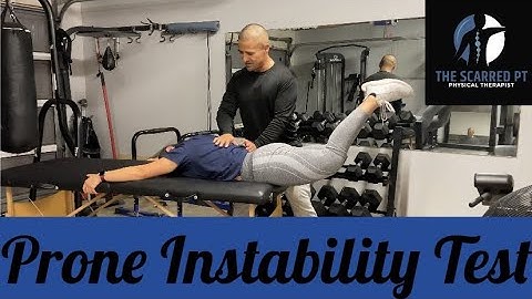Prone Instability Test | Low Back Pain