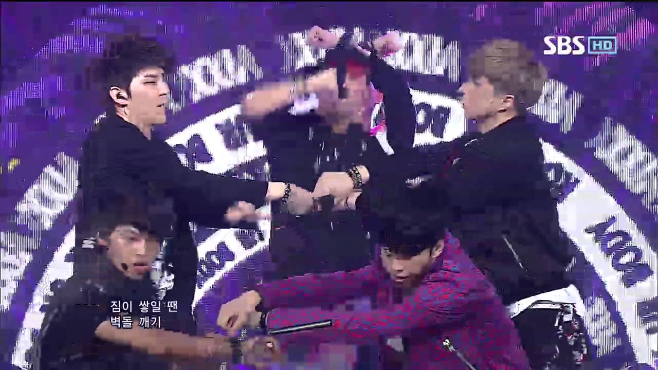 VIXX [ROCK UR BODY] @SBS Inkigayo Популярная песня 20120909
