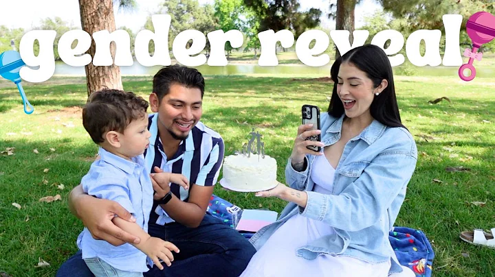 our intimate gender reveal for our second baby 🤍