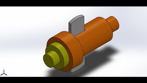 solidworks tutorial | cotter joint | exploded view