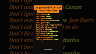 Did You Know? 12 Rules Of Zodiac Signs That Control Your Personality
