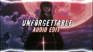 Unforgettable - French Montana Ft. Swae Lee Edit Audio