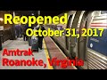 [ USA Station ] Amtrak service to Roanoke, VA ended in 1979, but reopened in 2017