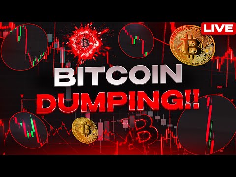 Thumbnail for BITCOIN DUMPING!! LAST CHANCE FOR THE BULLS?! LIVE CRYPTO PRICE ANALYSIS!!!