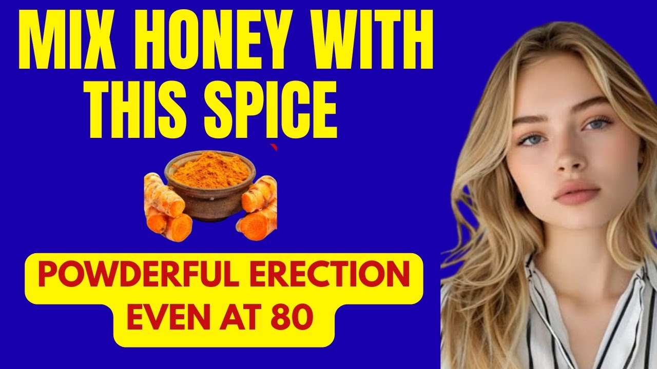 Men Over 50: Mix Honey With This Kitchen Spice for Massive Blood Flow! | Men's Health