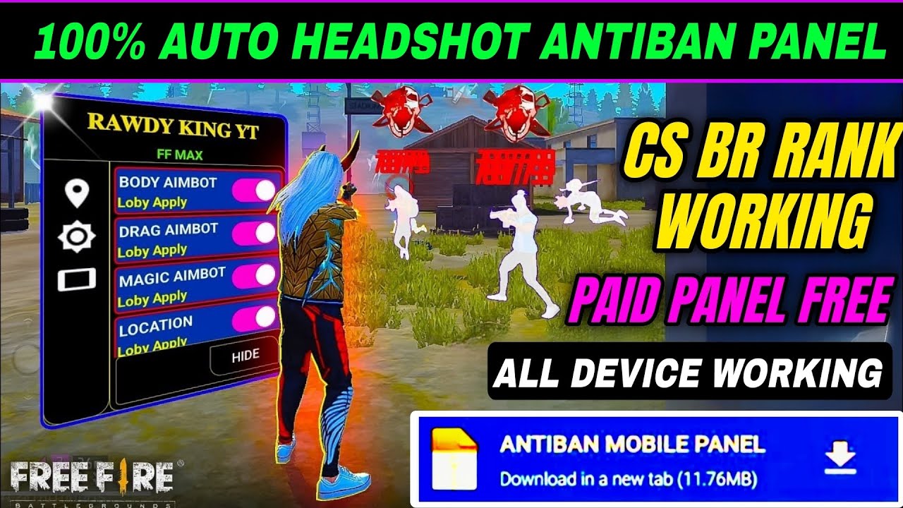 Free Fire Panel Mobile 🔥 FF Antiban Panel OB52 | Free Fire Hack New 😈 FF Injector 2026 | FF Panel