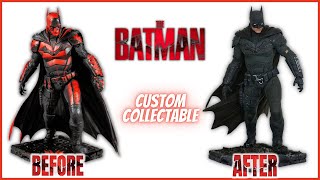 McFarlane Toys The Batman 12inch Statue Makeover- CHRIS CUSTOM COLLECTABLES